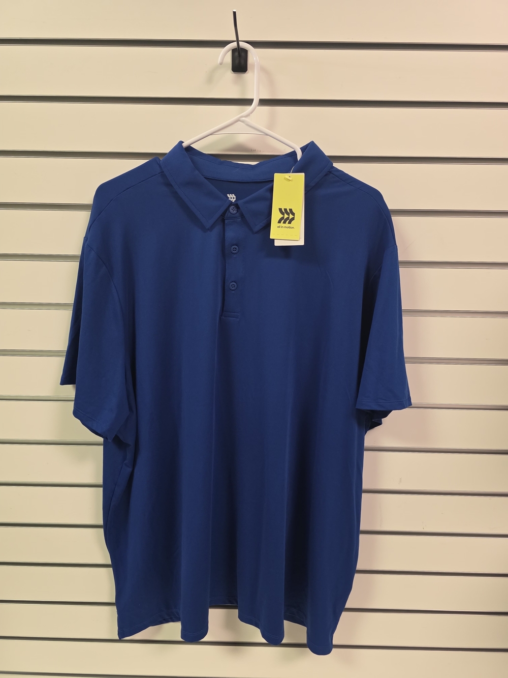 all in motion Royal Blue Men's Polo